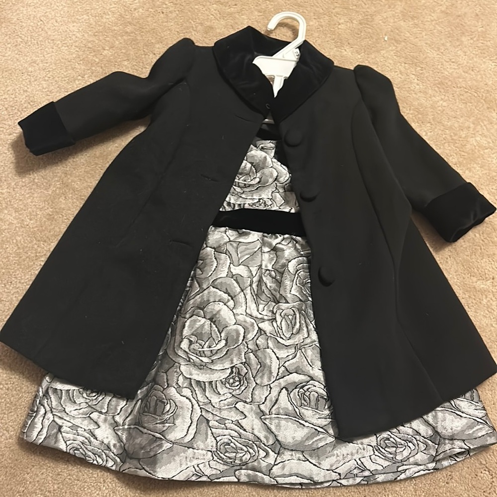 12 month dress with jacket